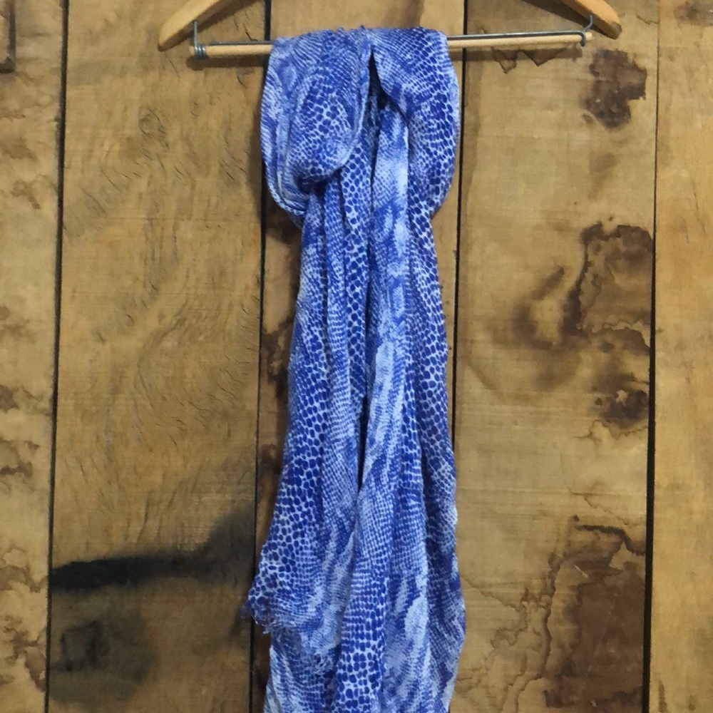 Blue Scarf
